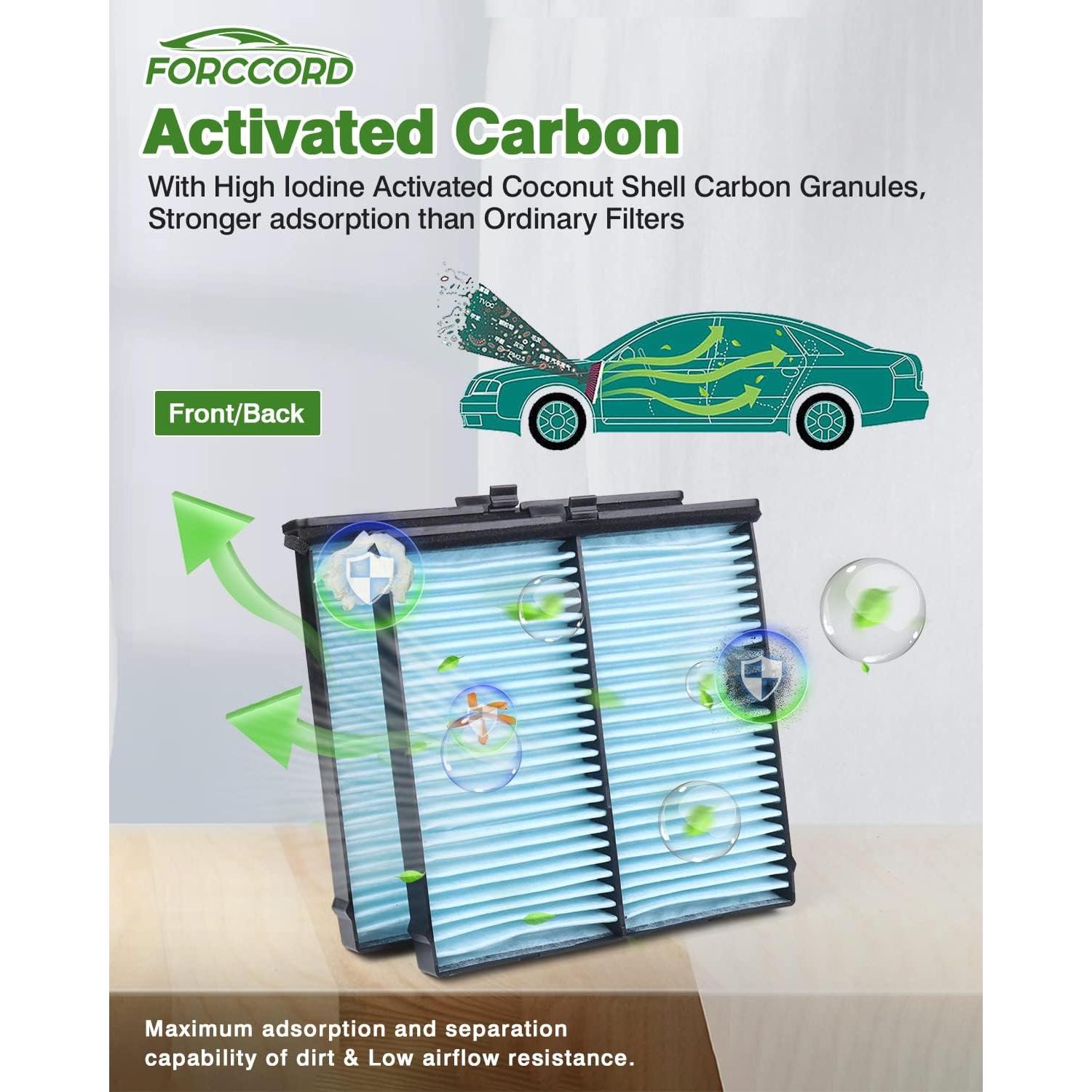 Kit de Filtros de Aire Forccord para Mazda 3, CX-30 y CX-50