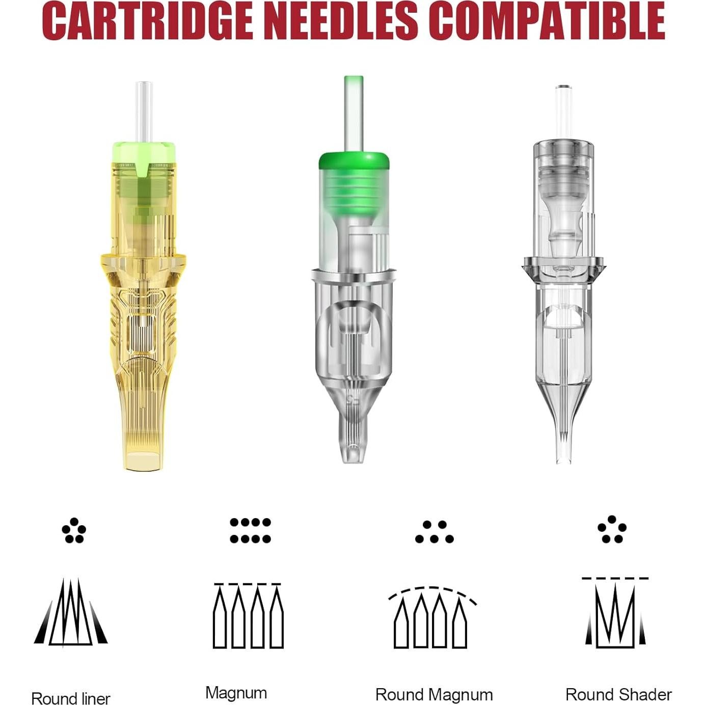 Kit de Tatuaje MOKOHOA para Principiantes - Rojo