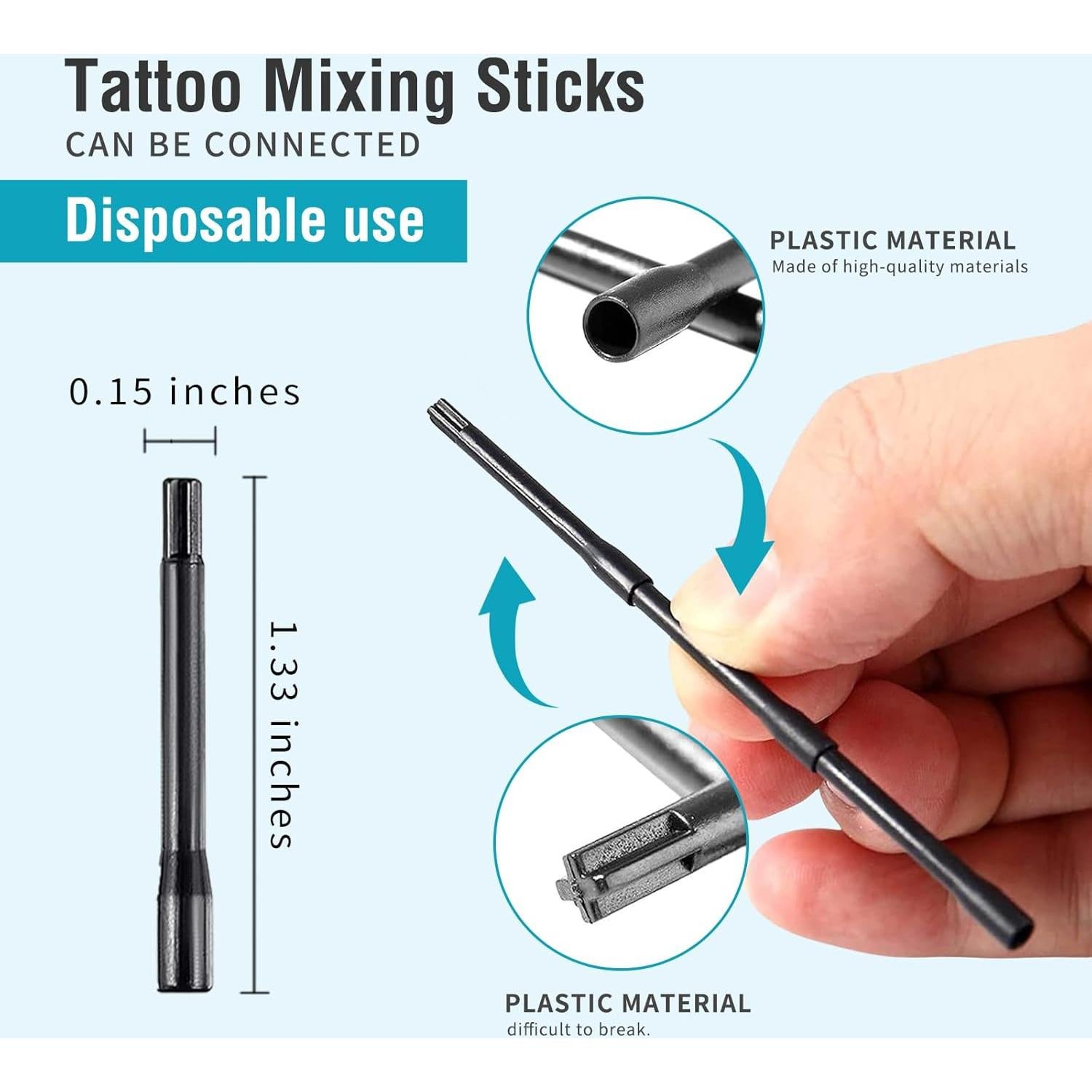 Máquina Mezcladora de Tinta Yugui con 100 Palitos y Copas