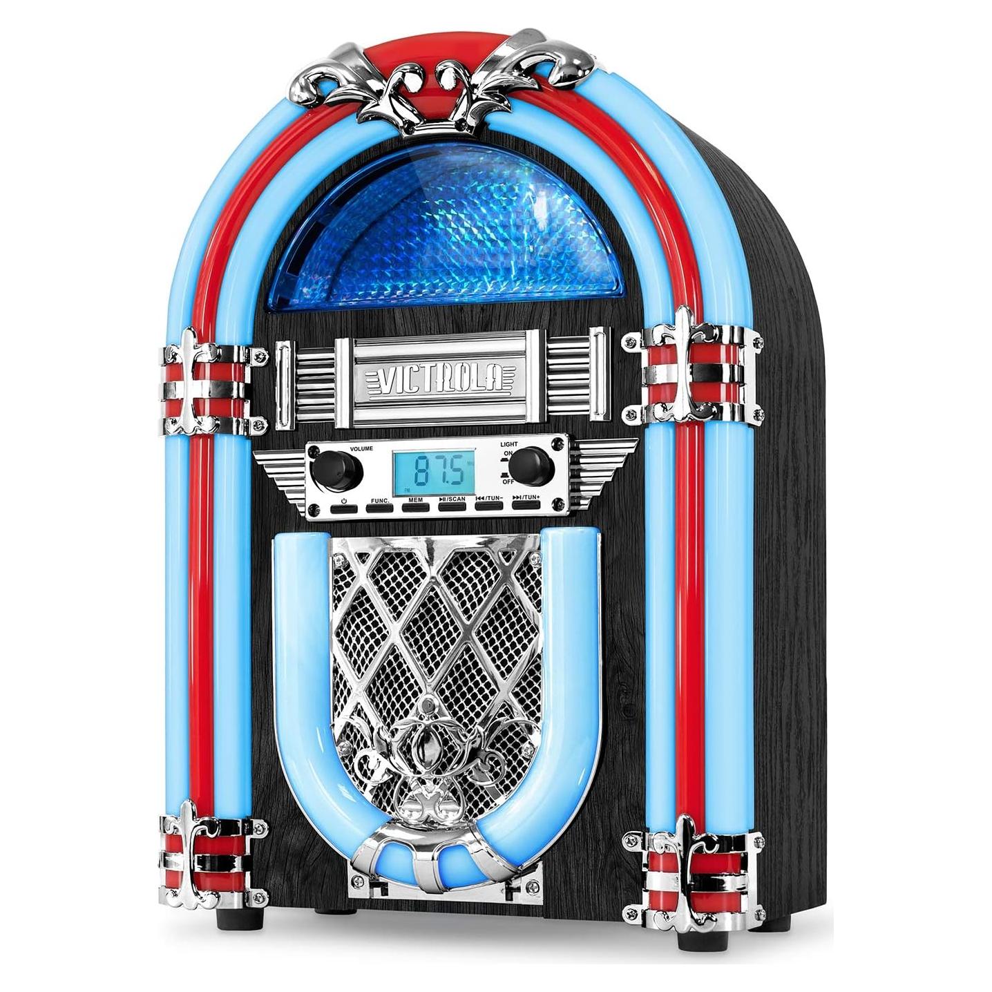 Jukebox Victrola VJB-127 Retro Bluetooth 15 cm LED