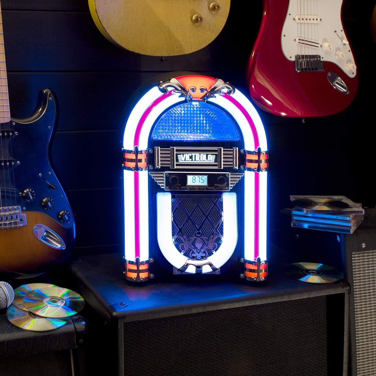 Jukebox Victrola VJB-127 Retro Bluetooth 15 cm LED