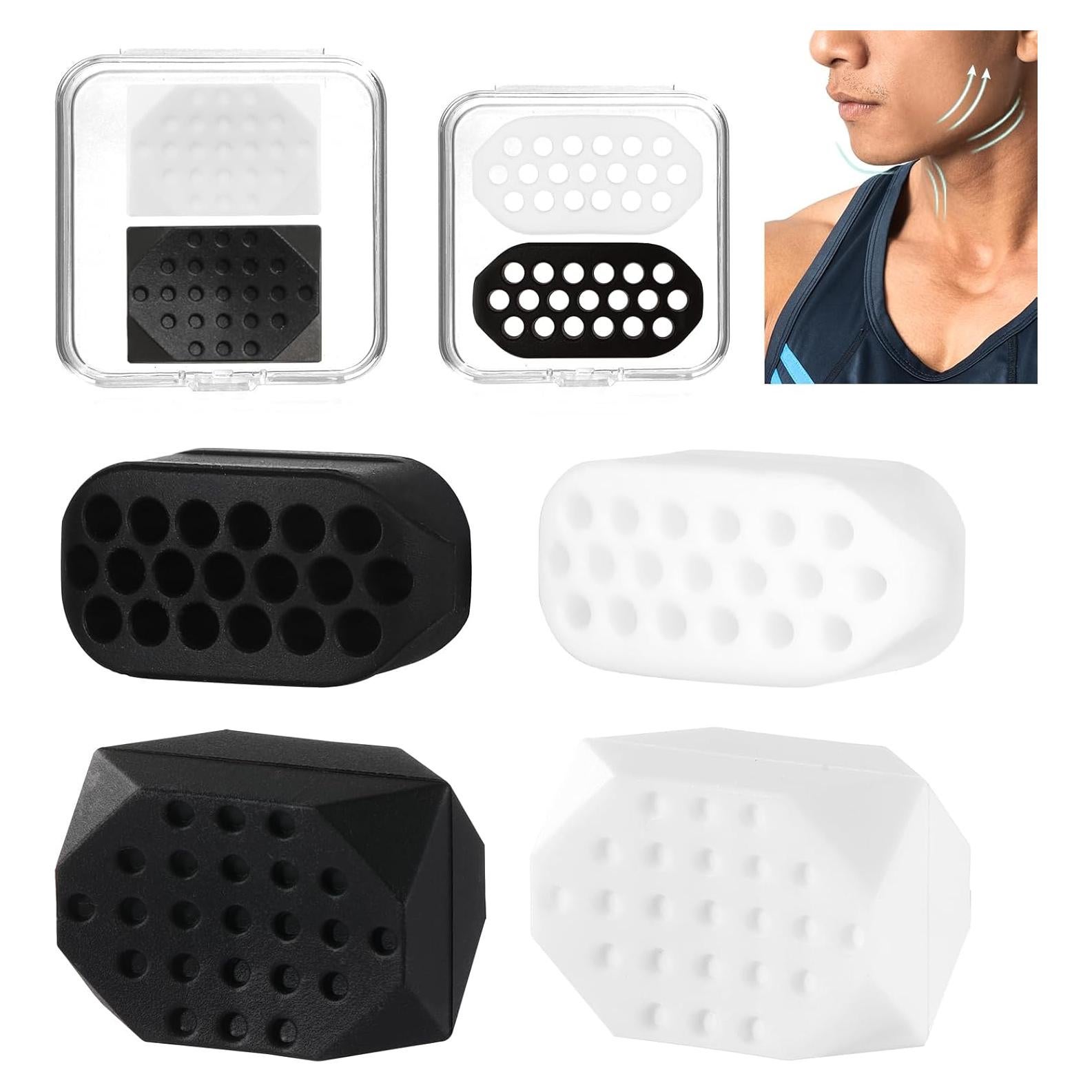 Ejercitador de Mandíbula PAFUWEI 4 Niveles Resistencia Silicona