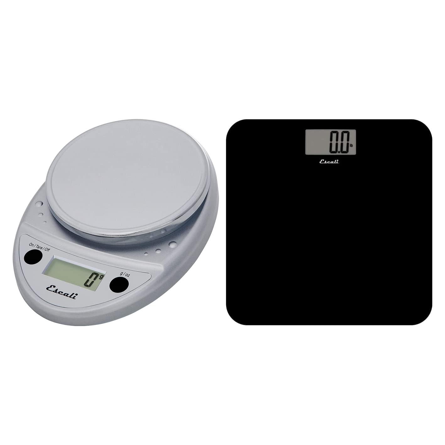 Paquete de Balanzas Digitales Escali P115C y B180SB - Cocina y Baño