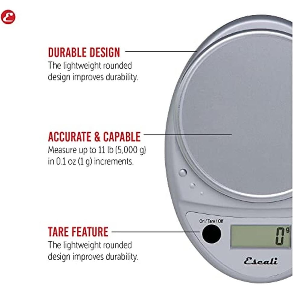 Paquete de Balanzas Digitales Escali P115C y B180SB - Cocina y Baño