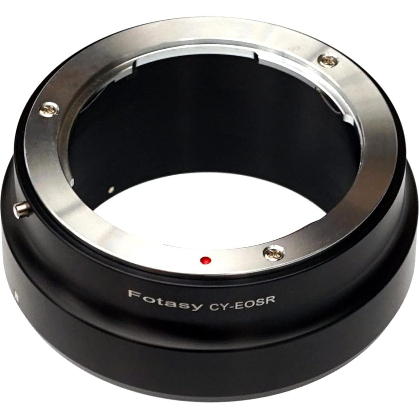 Adaptador Fotasy Contax Yashica C/Y a Canon EOS RF - Enfoque Infinito