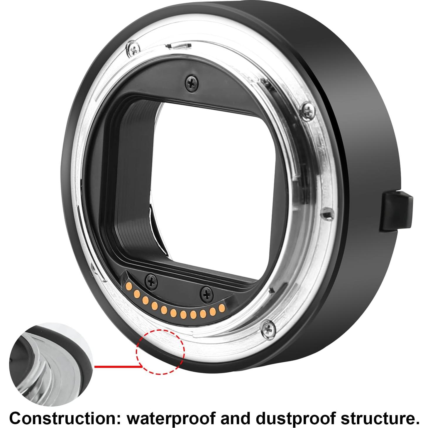 Kit Anillo Adaptador Macro Meike MK-RF-AF1 13mm 18mm para EOS-R