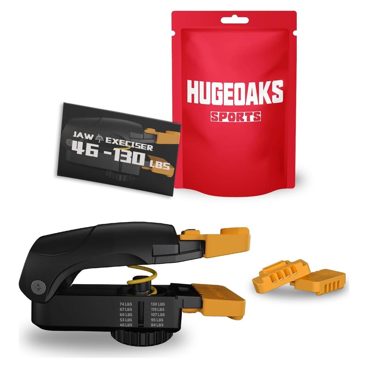 Ejercitador de Mandíbula HUGEOAKS JE-PRO Resistencia 20-59 kg