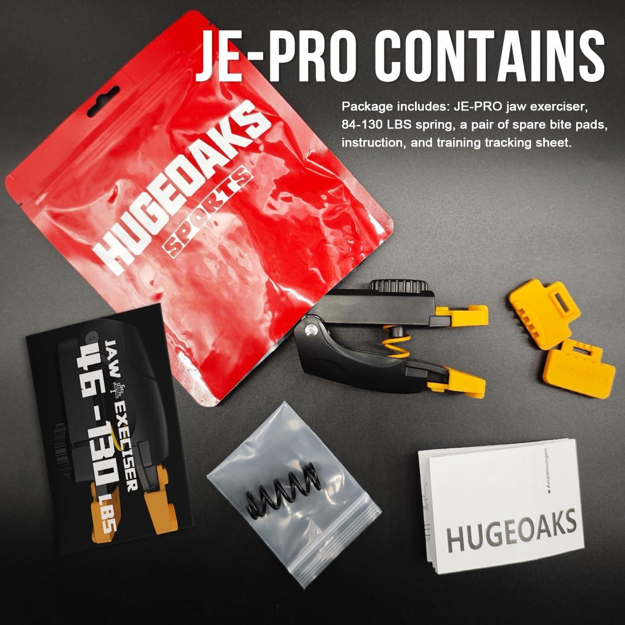 Ejercitador de Mandíbula HUGEOAKS JE-PRO Resistencia 20-59 kg