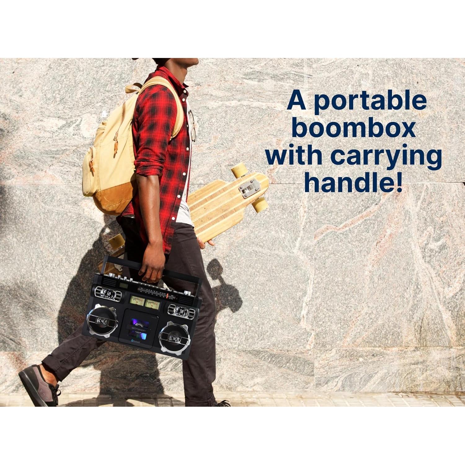 Reproductor de CD Emerson EPB-3004 con Radio y Bluetooth