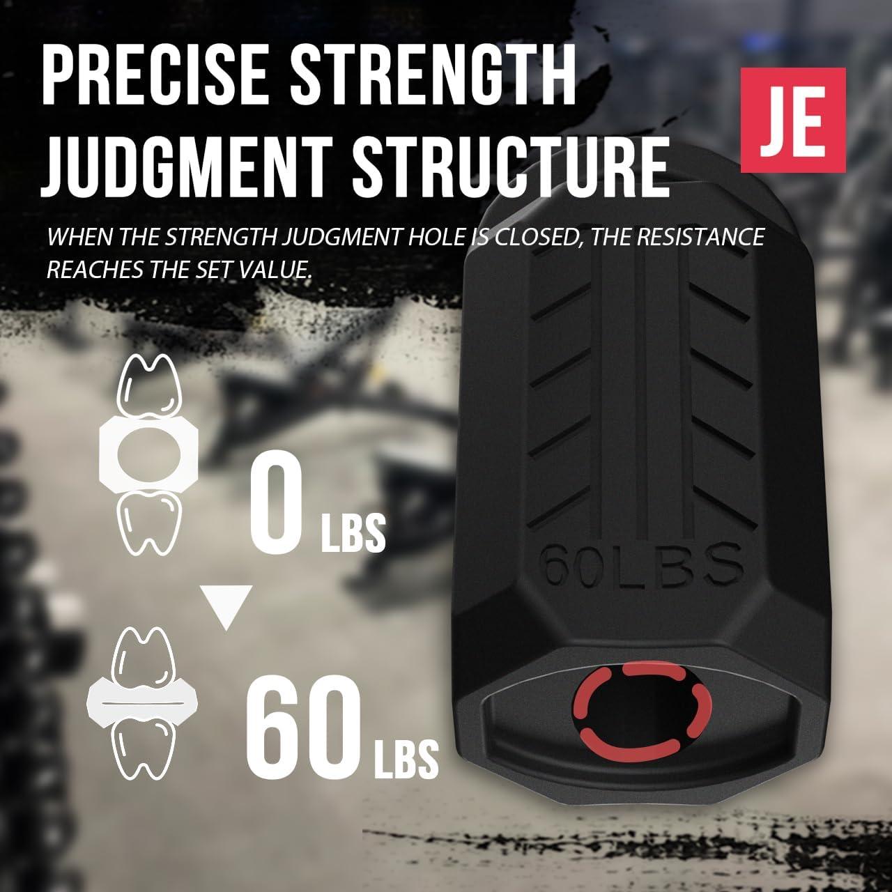 Ejercitador de Mandíbula HUGEOAKS JE 8 Niveles Resistencia