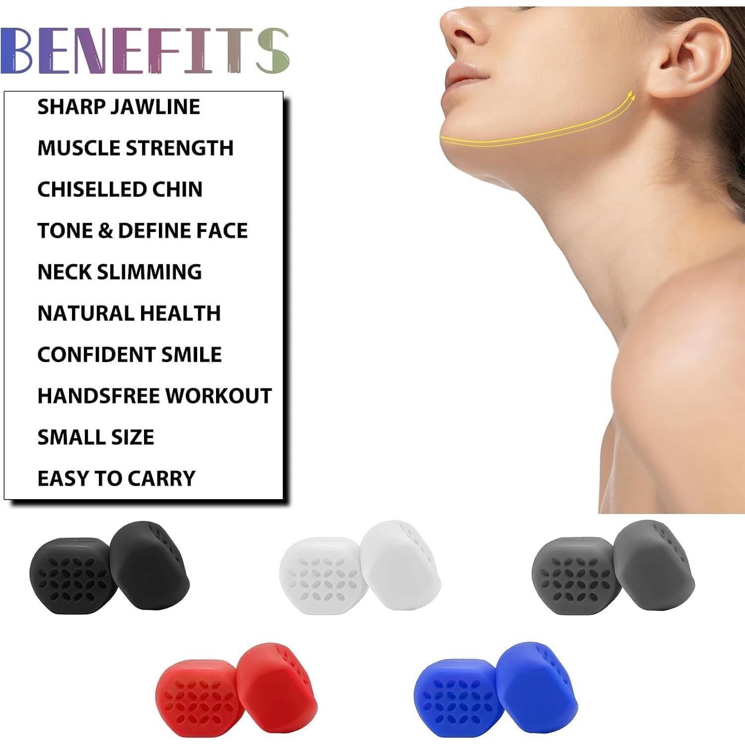 Ejercitador de Mandíbula GULZIIYA YJQ Silicona Azul