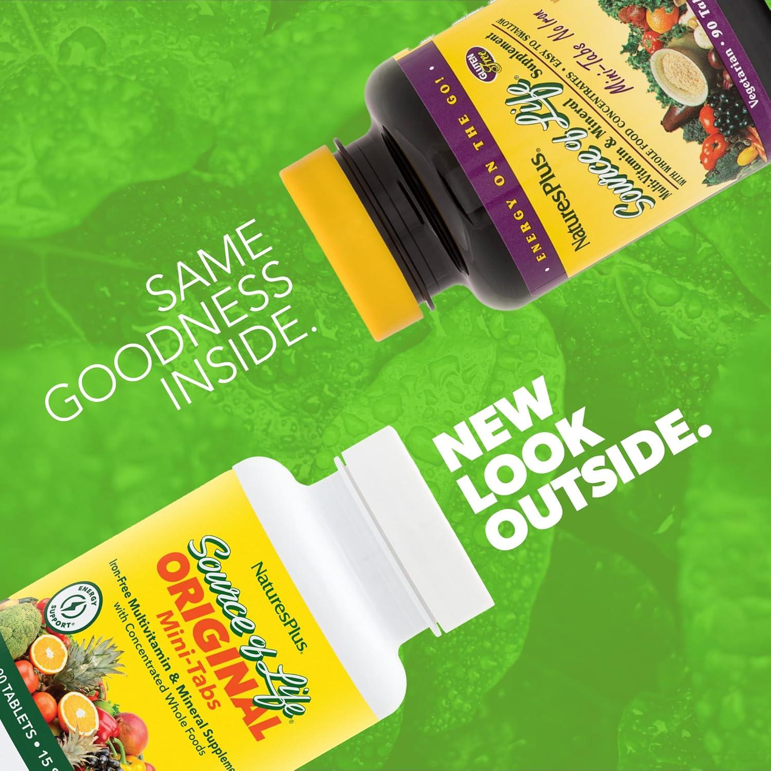 Suplemento Multivitamínico Sin Hierro Nature's Plus 90 Tabletas