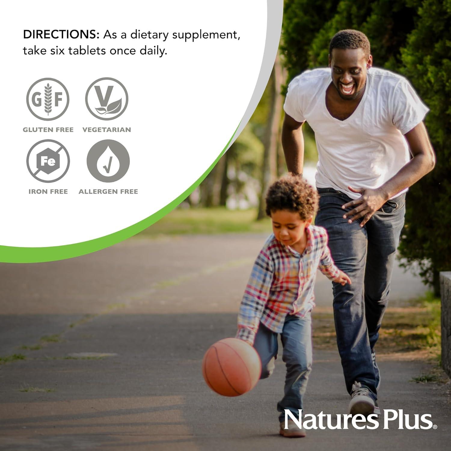 Suplemento Multivitamínico Sin Hierro Nature's Plus 90 Tabletas