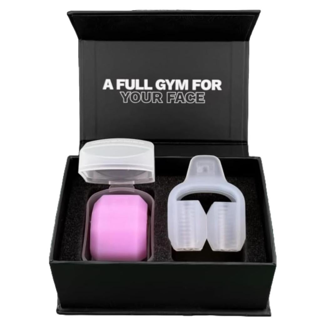 JawzrPro Ejercitador de Mandíbula Damas 2 Tonificador Facial