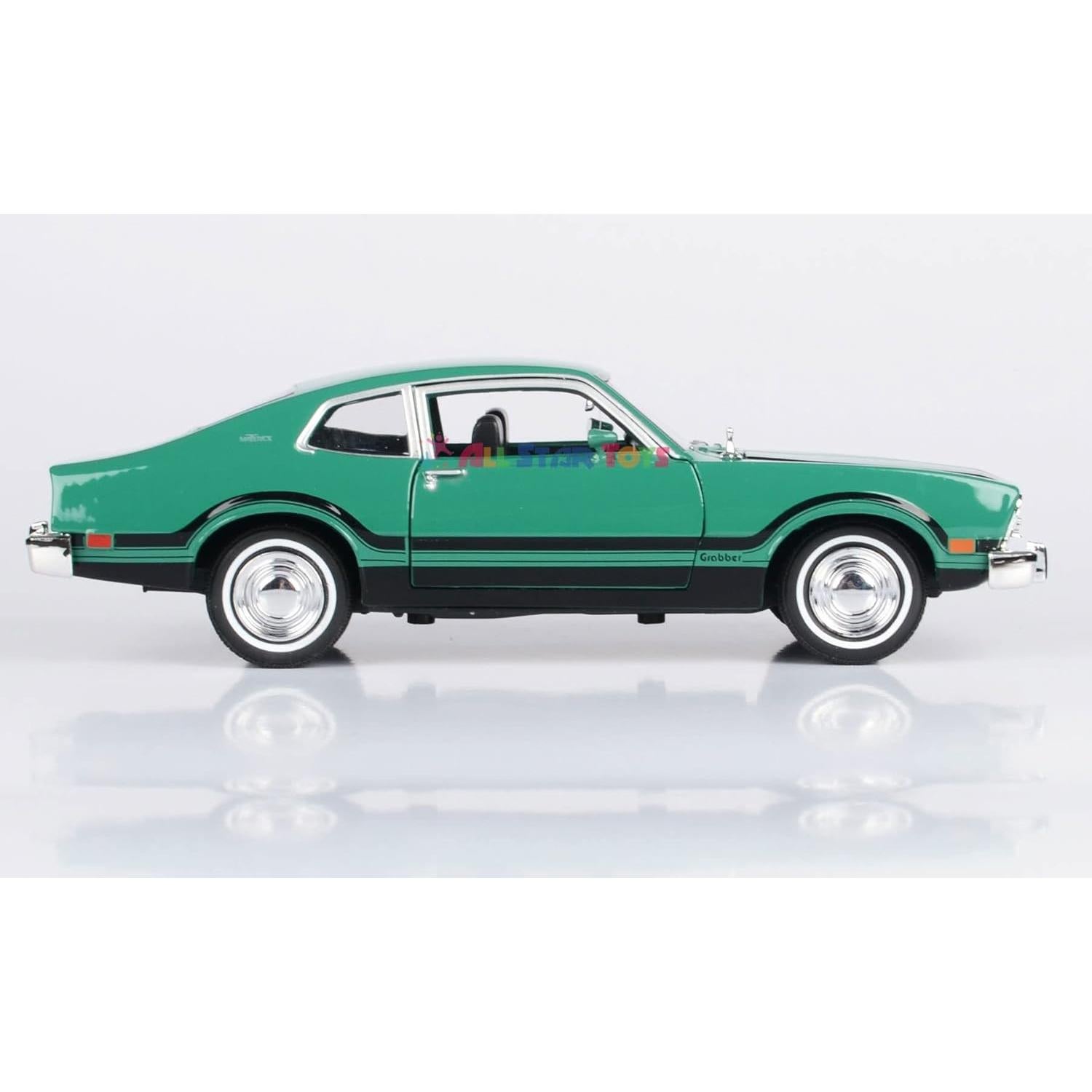 Ford Maverick Grabber 1974 Verde Diecast 1/24 Motormax