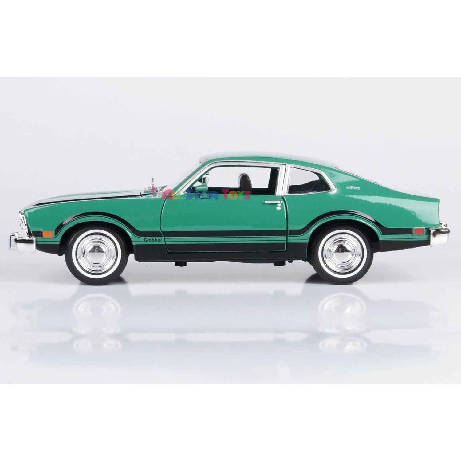 Ford Maverick Grabber 1974 Verde Diecast 1/24 Motormax
