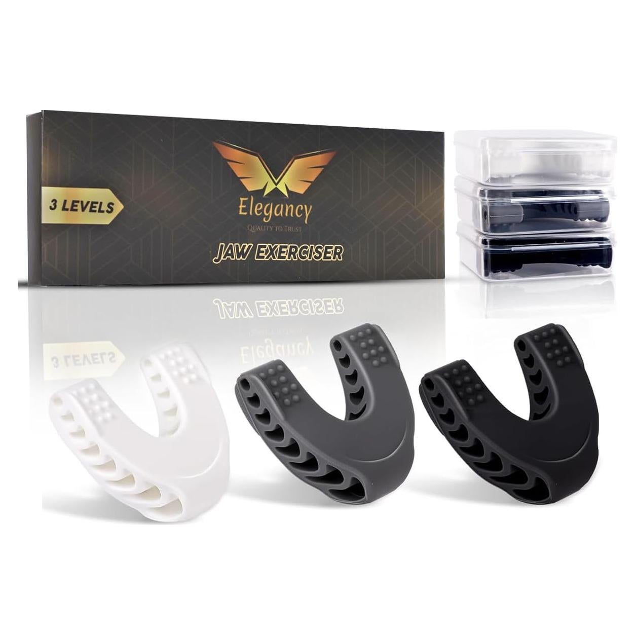 Ejercitador de Mandíbula Elegancy | Silicona Grado Alimenticio