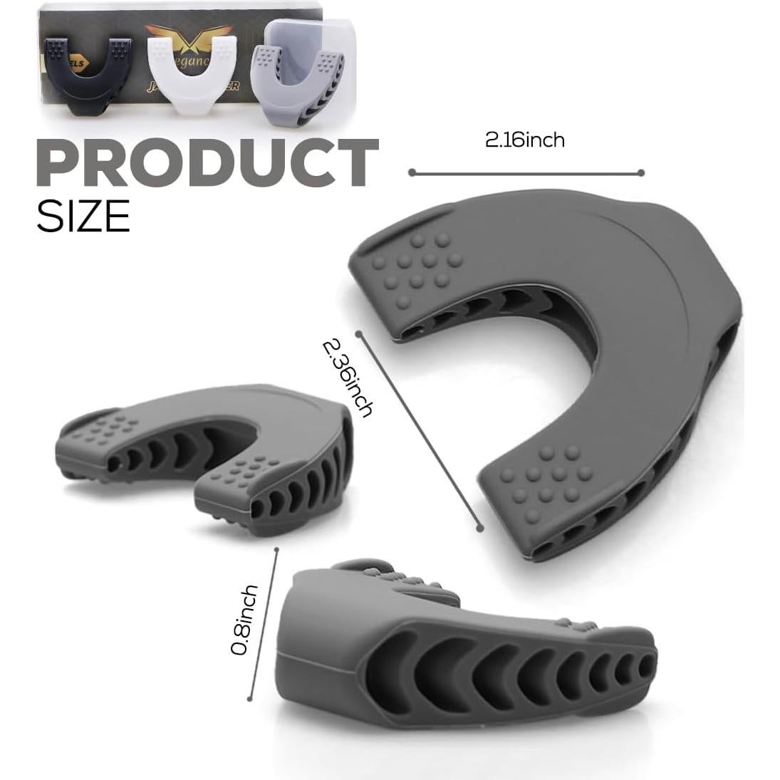 Ejercitador de Mandíbula Elegancy | Silicona Grado Alimenticio