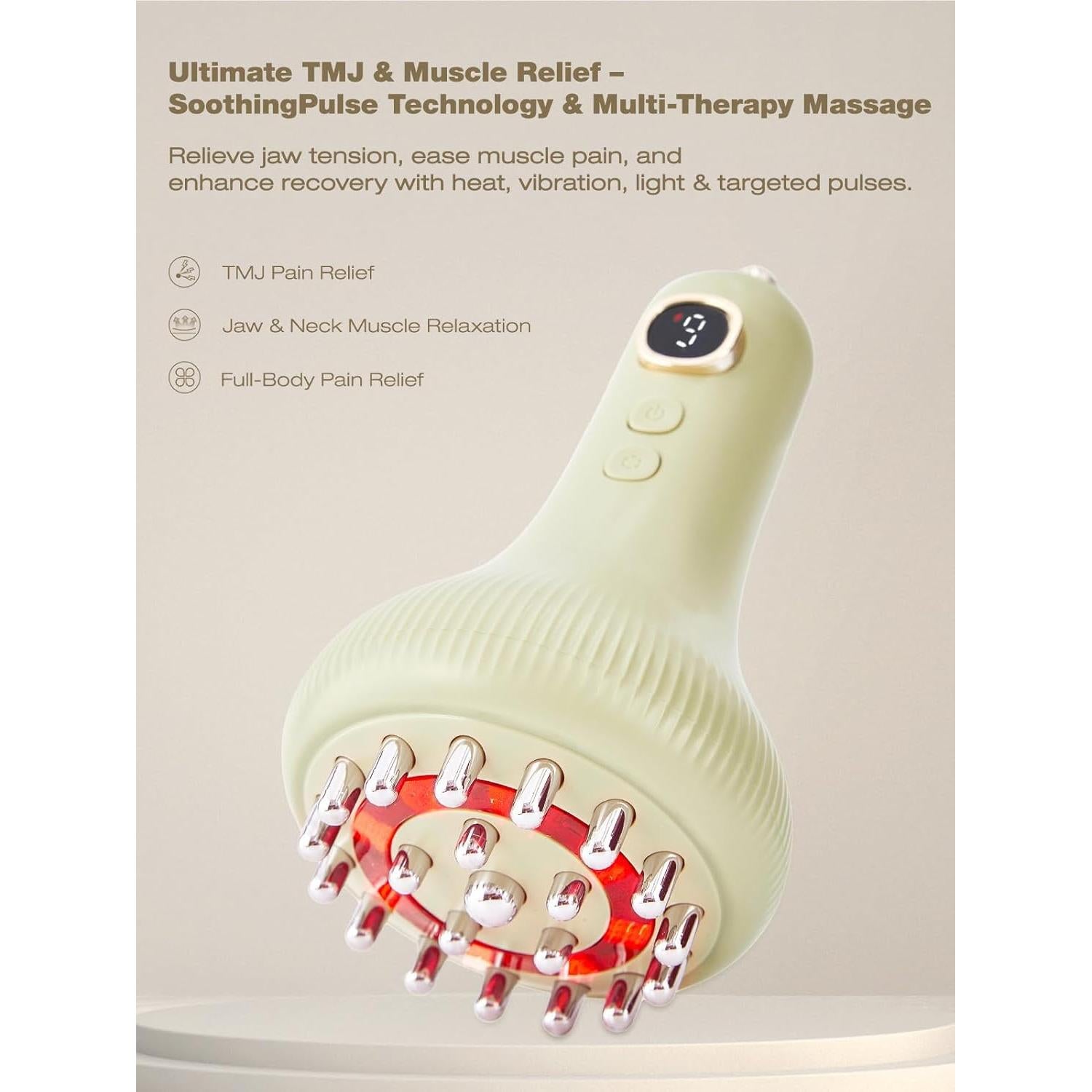 Masajeador Kinbana G09 para Mandíbula y Cuello Calentado