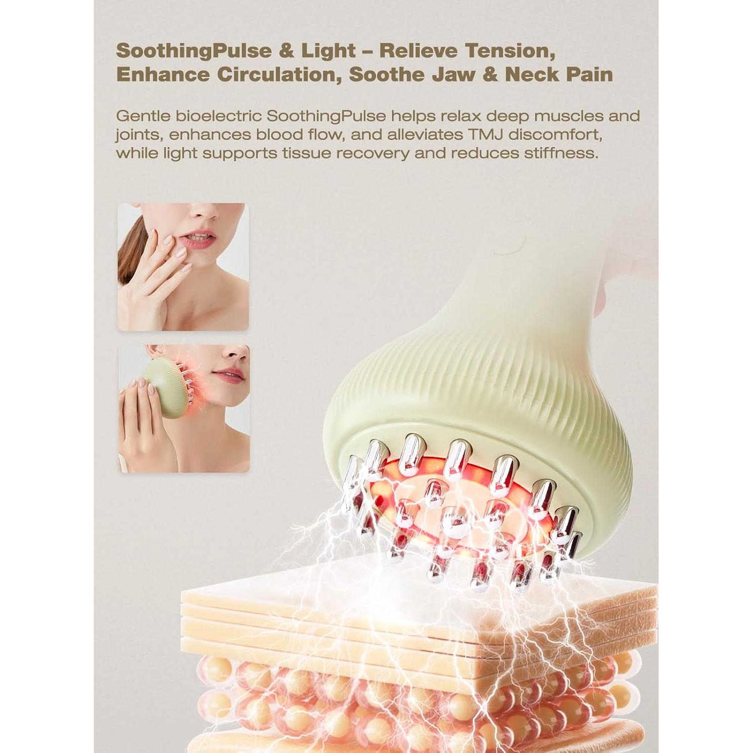 Masajeador Kinbana G09 para Mandíbula y Cuello Calentado