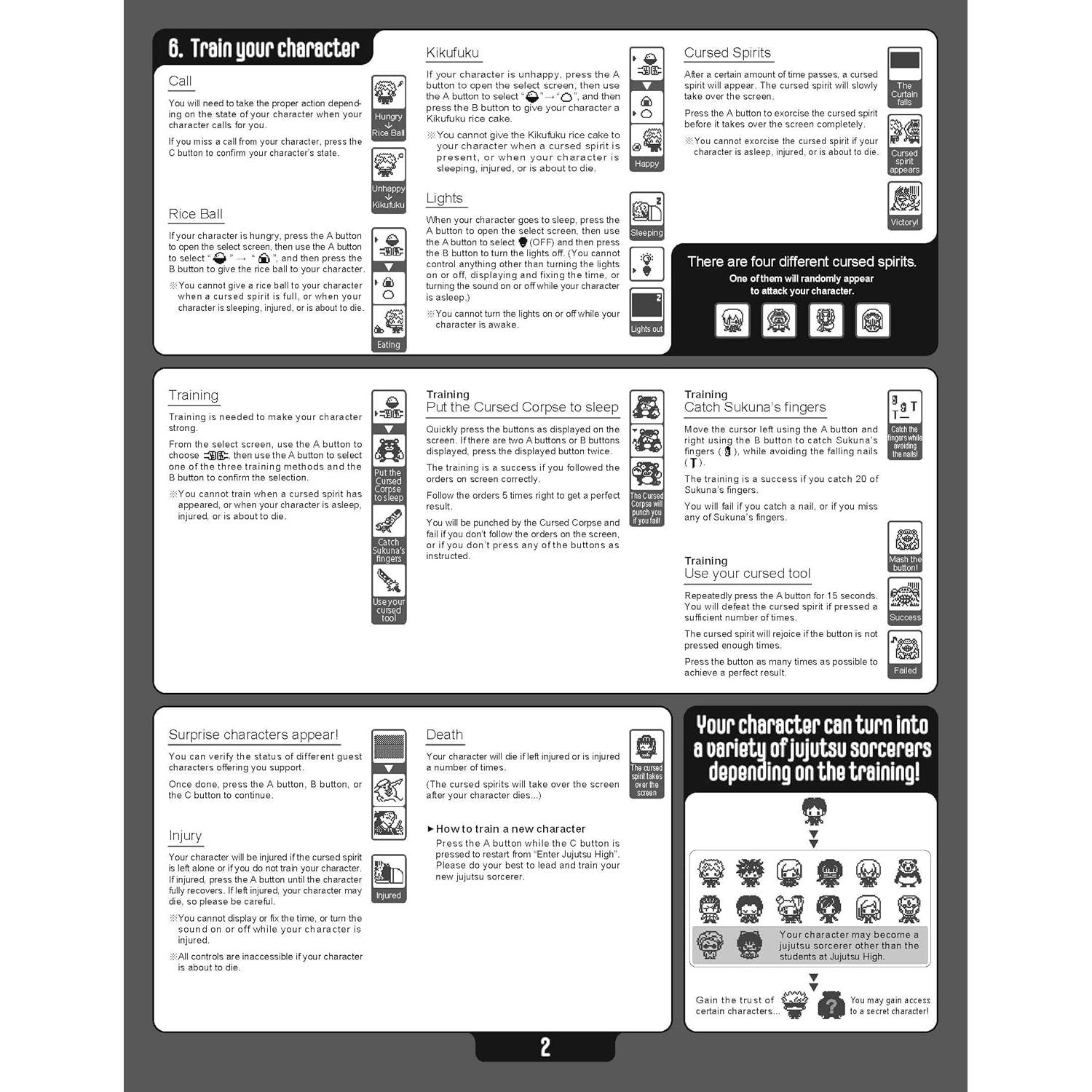 Tamagotchi Nano Jujutsu Kaisen Sukuna - Entrena Hechiceros