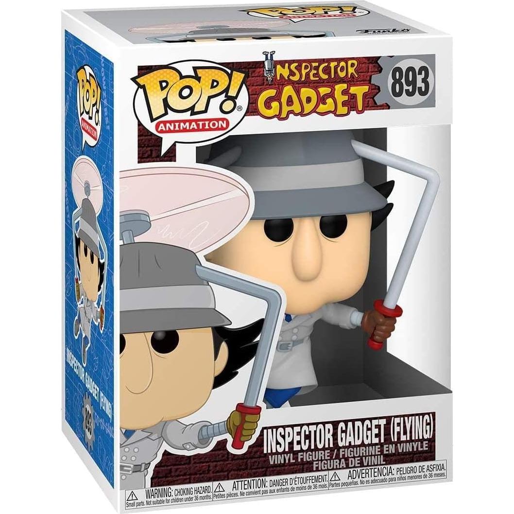 Funko Pop! Inspector Gadget Volador - Figura de Vinilo 9.5 cm