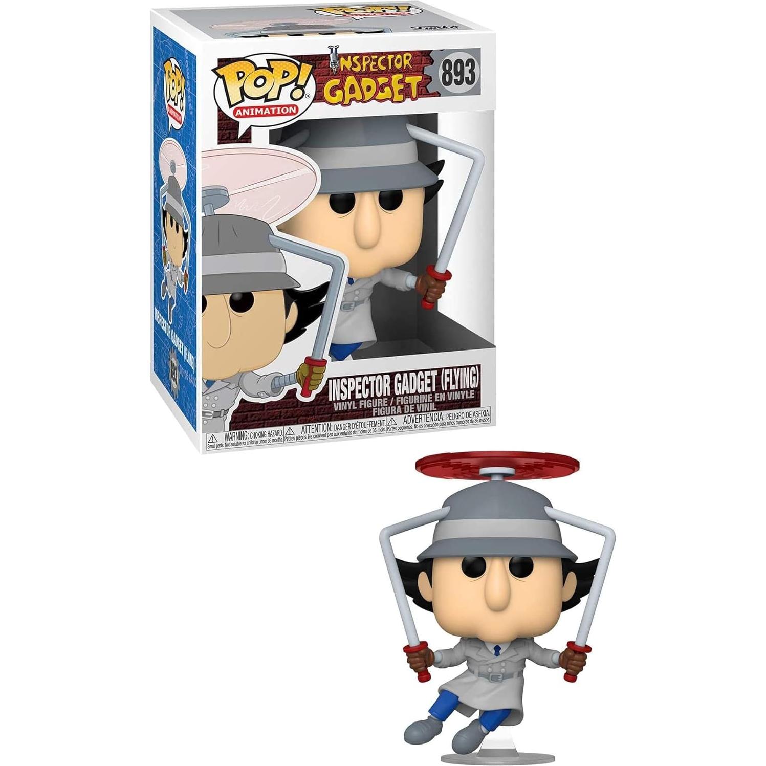 Funko Pop! Inspector Gadget Volador - Figura de Vinilo 9.5 cm
