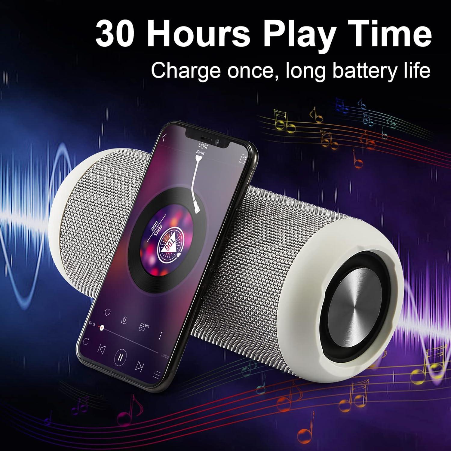 Altavoz Bluetooth Ykall M2 Pro 30W Impermeable IP67 30h