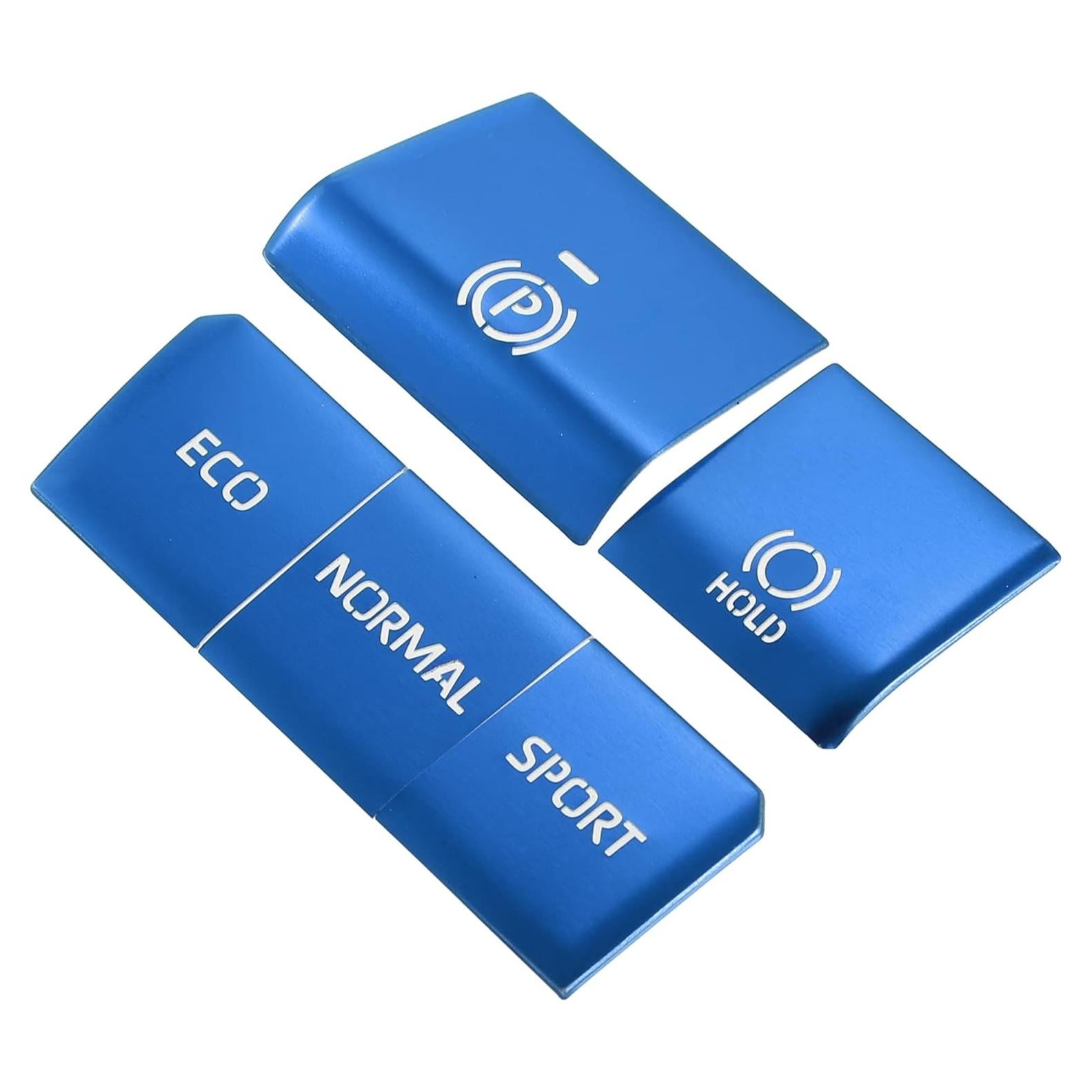 Cubierta de Botón de Freno de Mano Electrónico A ABSOPRO Azul - Toyota RAV4 2019-2022