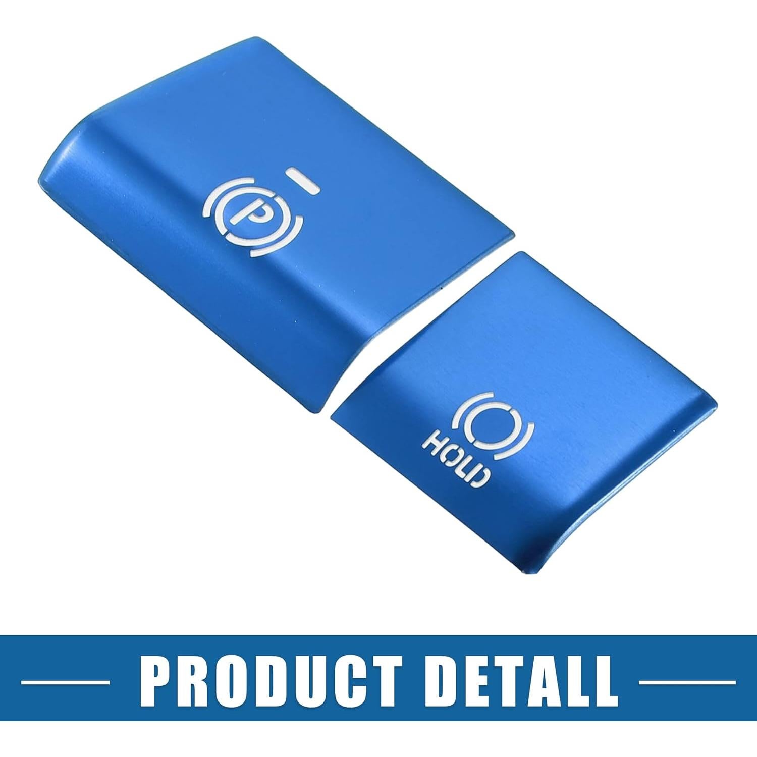 Cubierta de Botón de Freno de Mano Electrónico A ABSOPRO Azul - Toyota RAV4 2019-2022