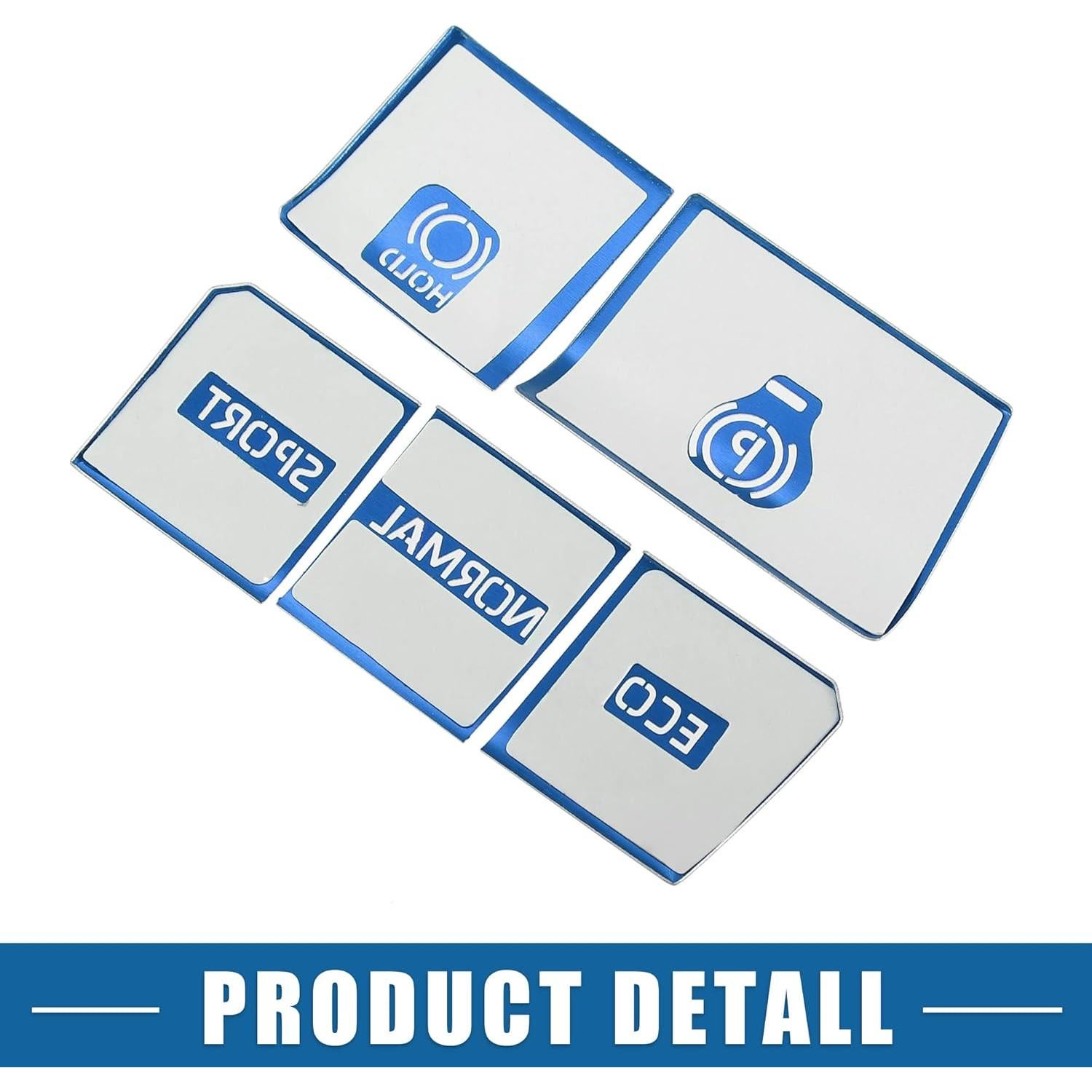 Cubierta de Botón de Freno de Mano Electrónico A ABSOPRO Azul - Toyota RAV4 2019-2022