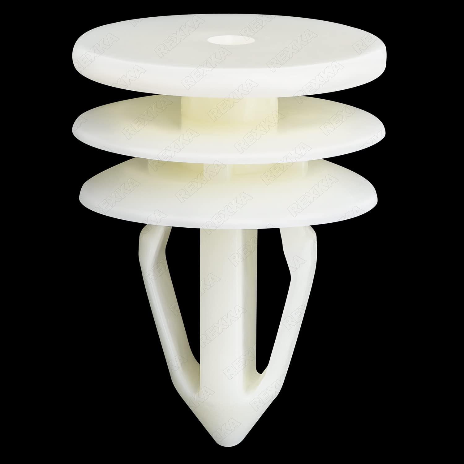 Rexka 10 Piezas Sujetadores Clips Panel Recorte Puerta GM Ford