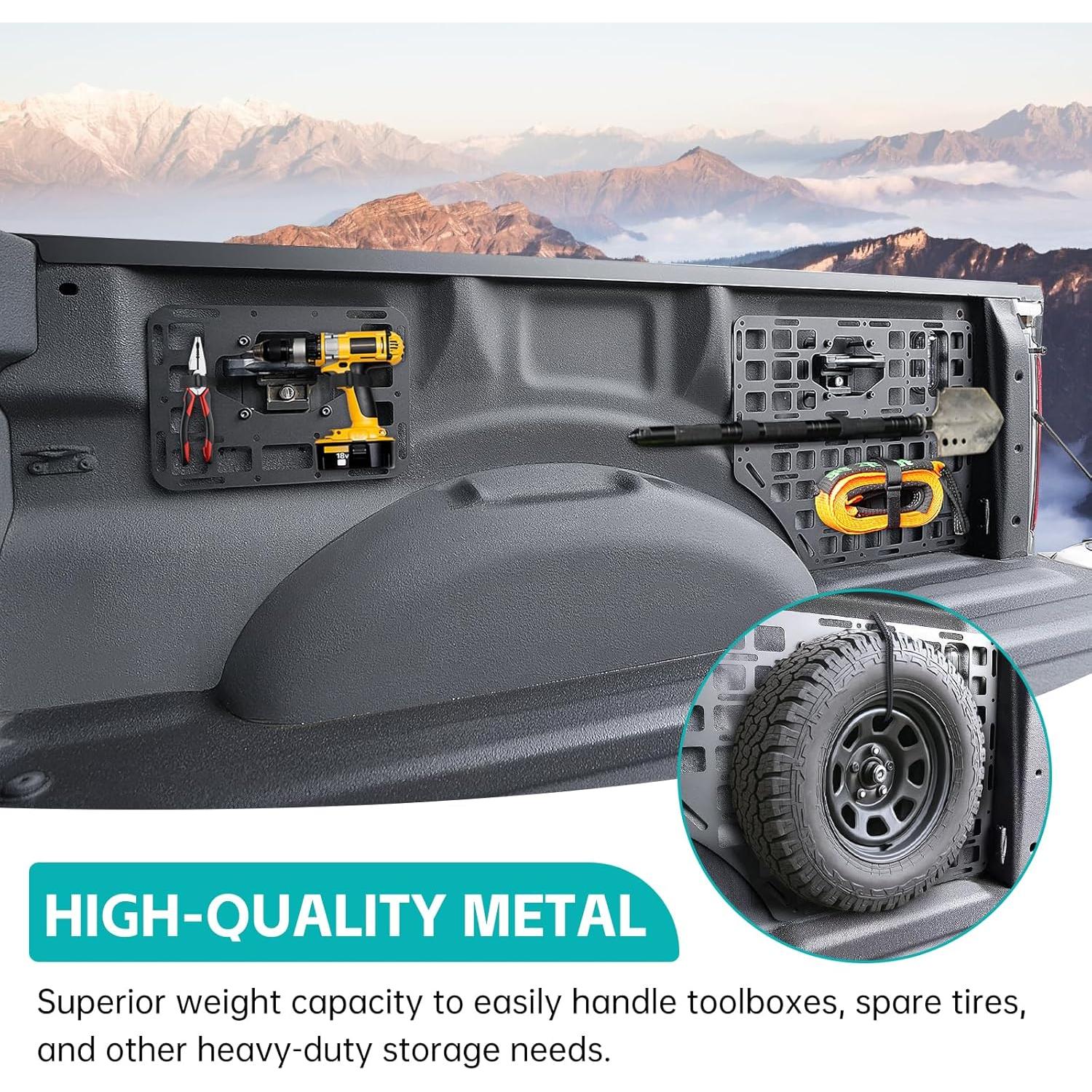 Panel Molle para Cama Lateral Ford F150 2015-2023 4PCS