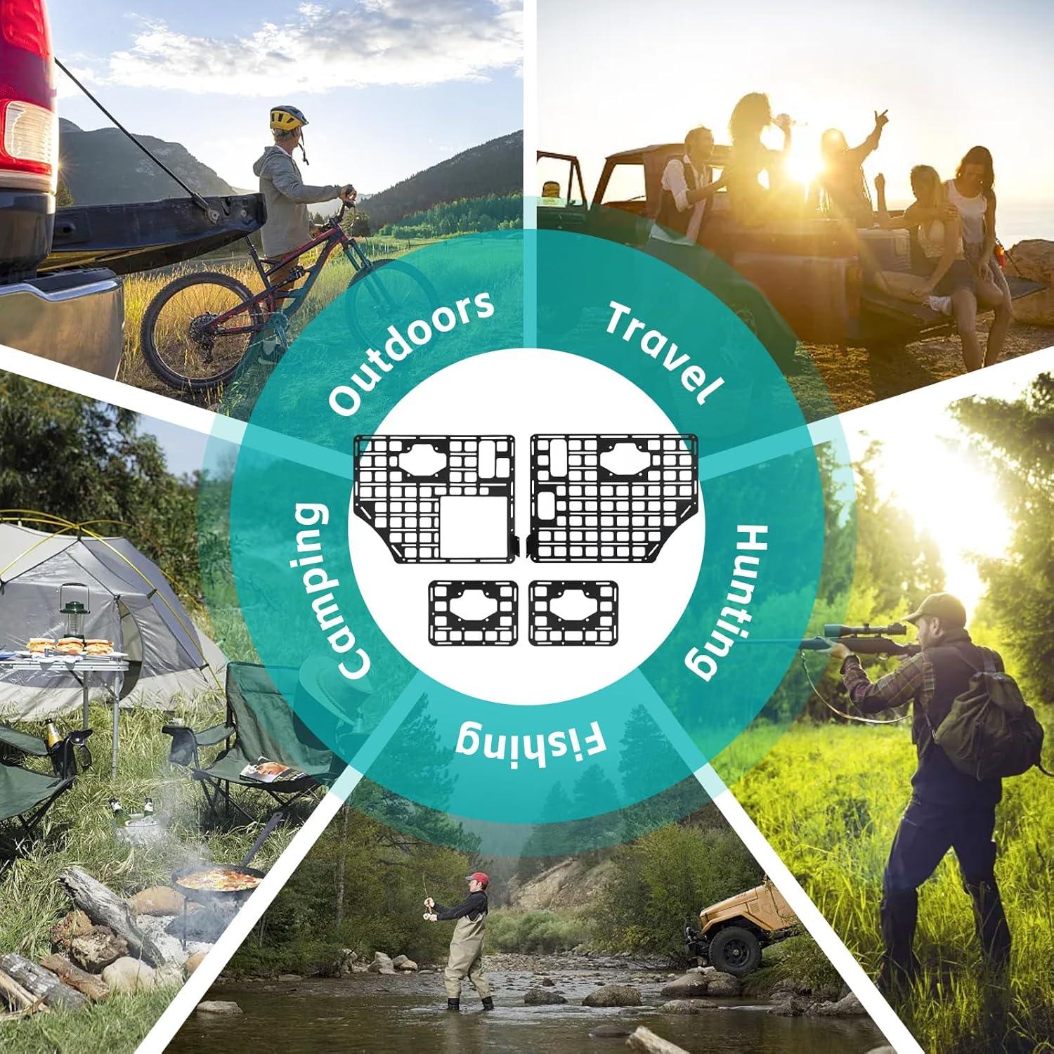 Panel Molle para Cama Lateral Ford F150 2015-2023 4PCS