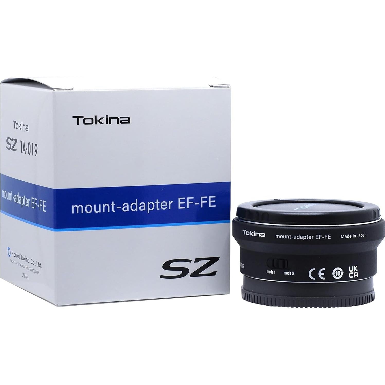 Adaptador TOKINA SZ EF-FE para Lentes Canon EF a Sony E
