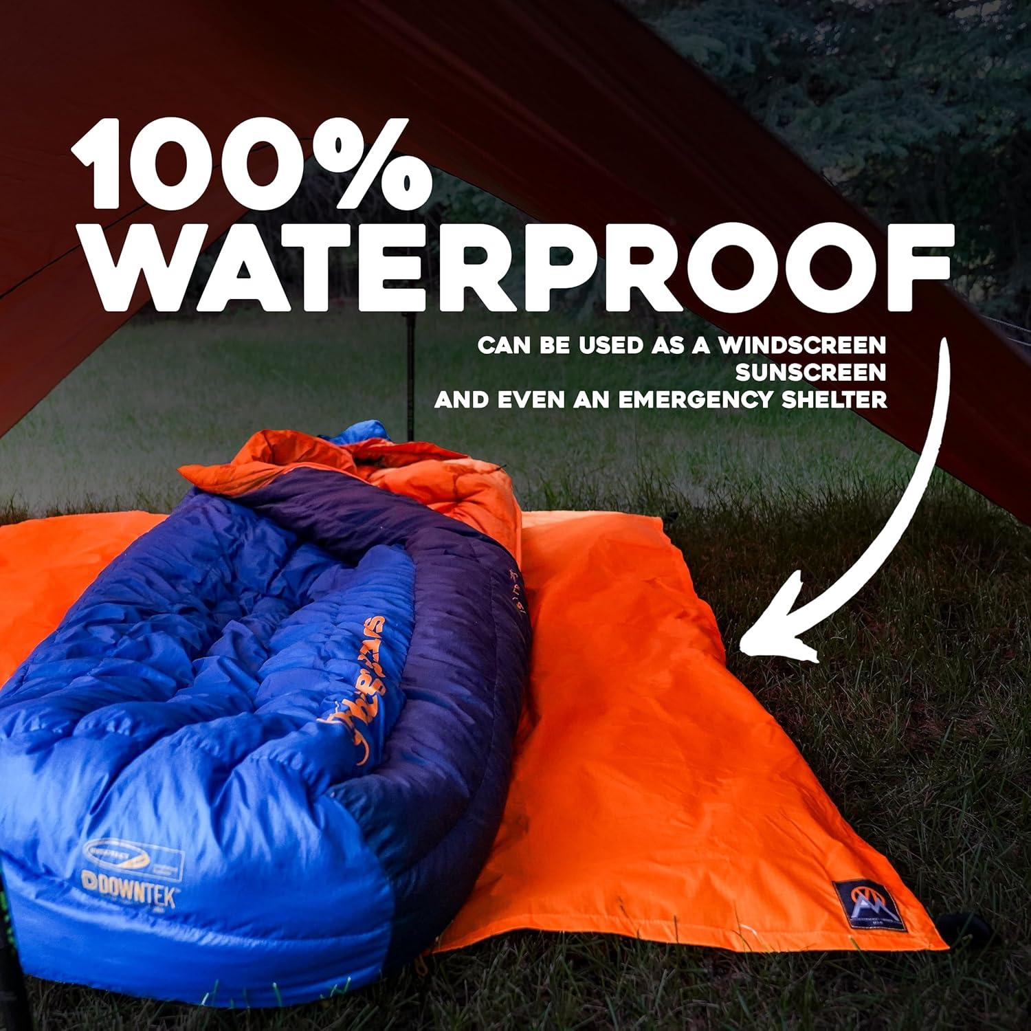 Tela Multi Impermeable VIAM Outdoors 137x183 cm 227g Naranja