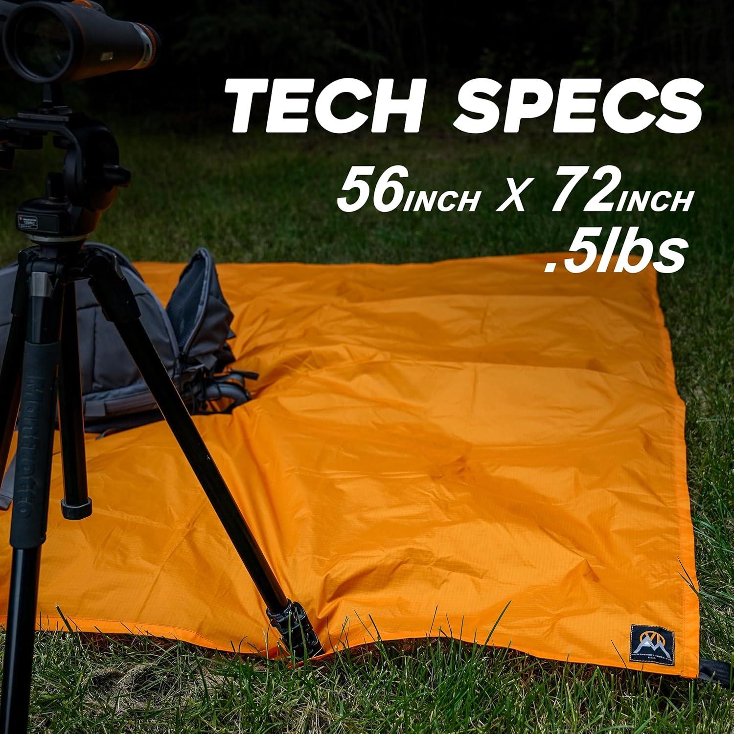 Tela Multi Impermeable VIAM Outdoors 137x183 cm 227g Naranja