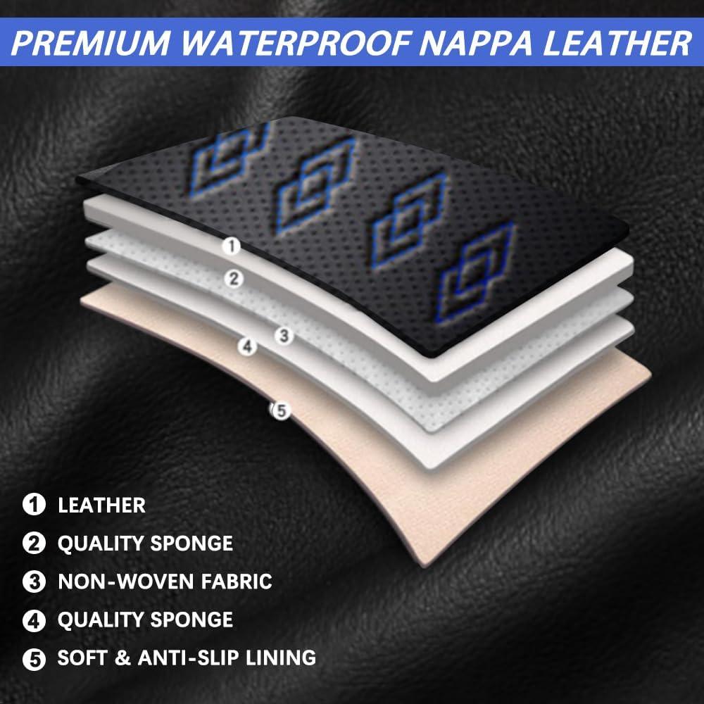 Fundas de Asiento NCCLOVELY para BMW X5 2000-2026, 2 Piezas