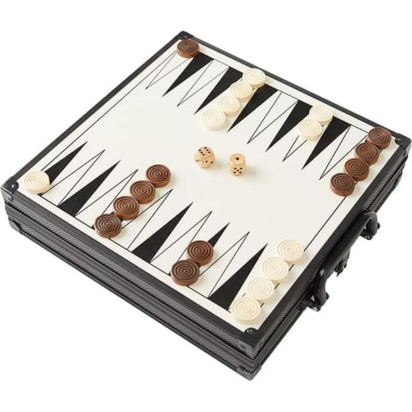 Juego de Mesa 4 en 1 KakapopoTCG: Ajedrez, Ludo, Backgammon, Serpientes y Escaleras