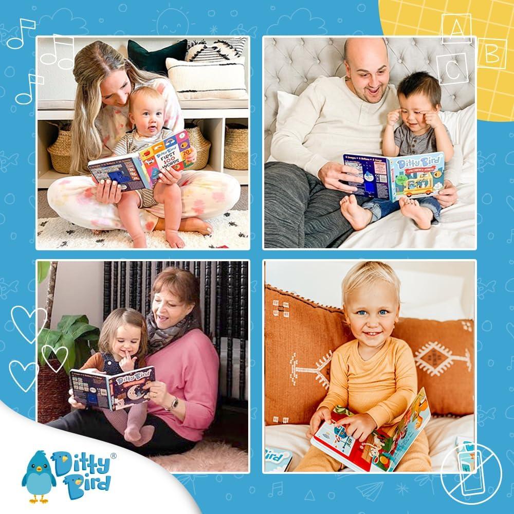 Libro Musical Interactivo Ditty Bird Animales 1-3 Años