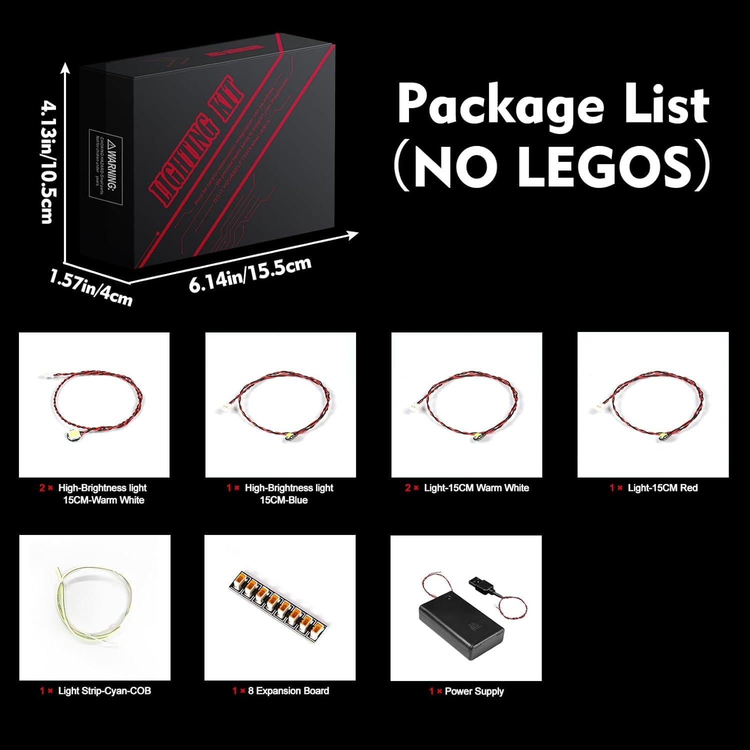 Kit de Iluminación LED Brickshining para Lego Millennium Falcon 75375