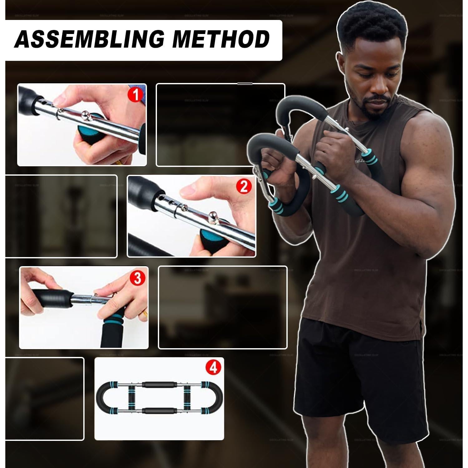 Entrenador de brazos OSCILLATING SLIM Original 1.54kg ajustable