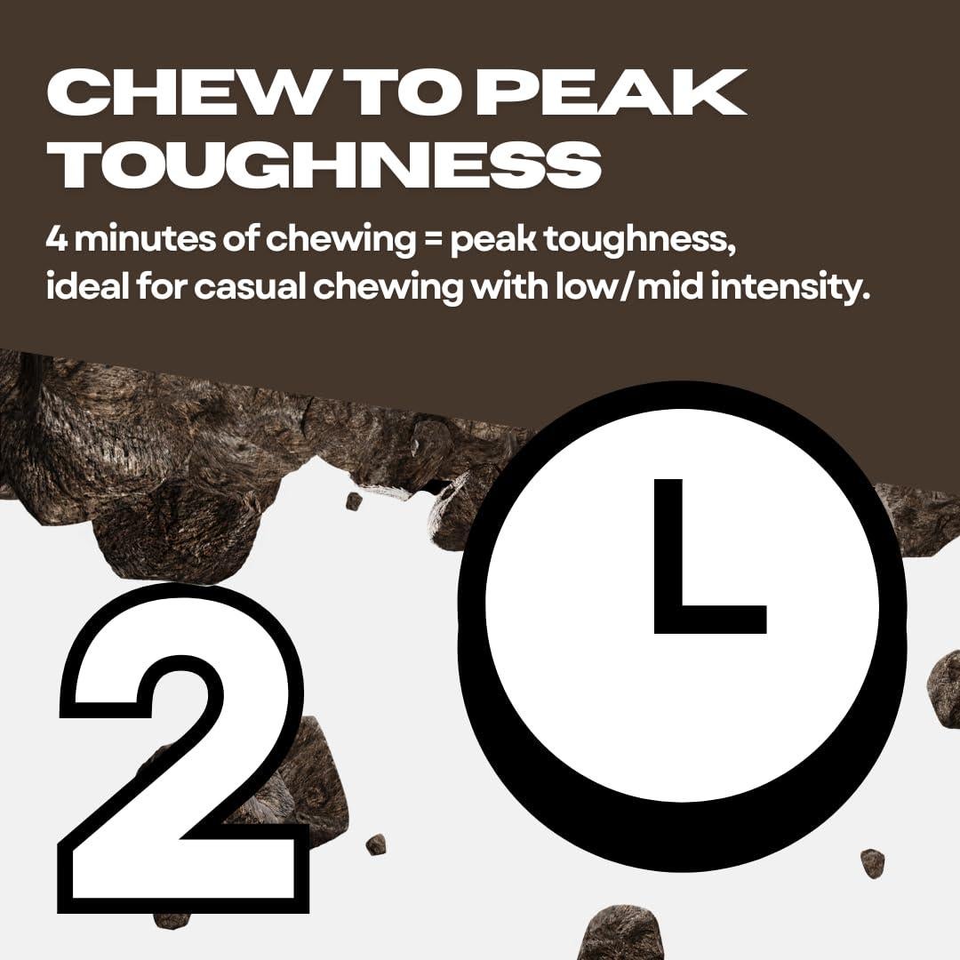 Chicle ROCKJAW Tuff Stripz Sin Azúcar | 10 Paquetes