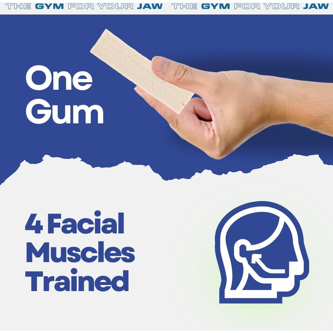 Chicle ROCKJAW Tuff Stripz Sin Azúcar | 10 Paquetes