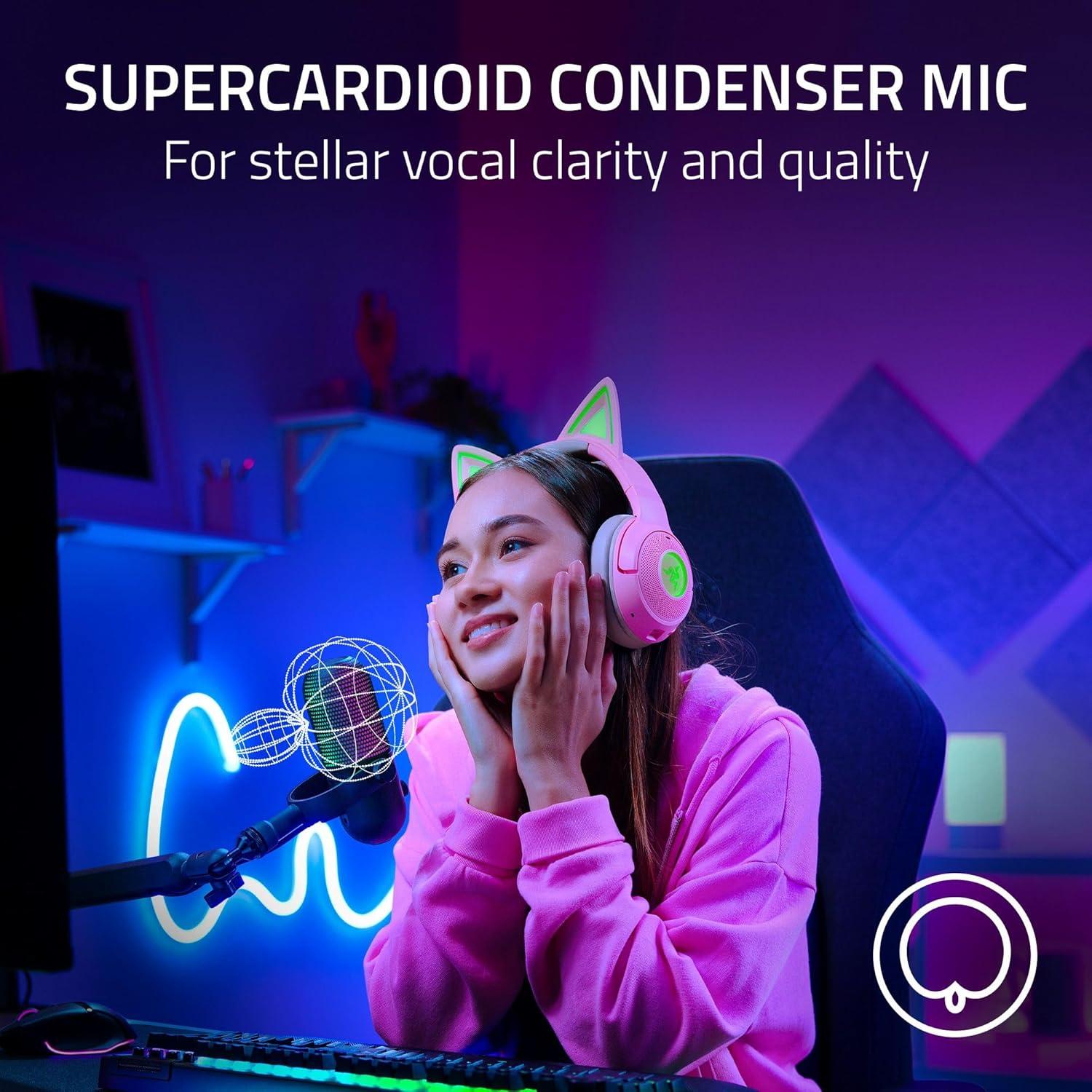 Micrófono USB Razer Seiren V3 Chroma - Iluminación RGB y Control Táctil