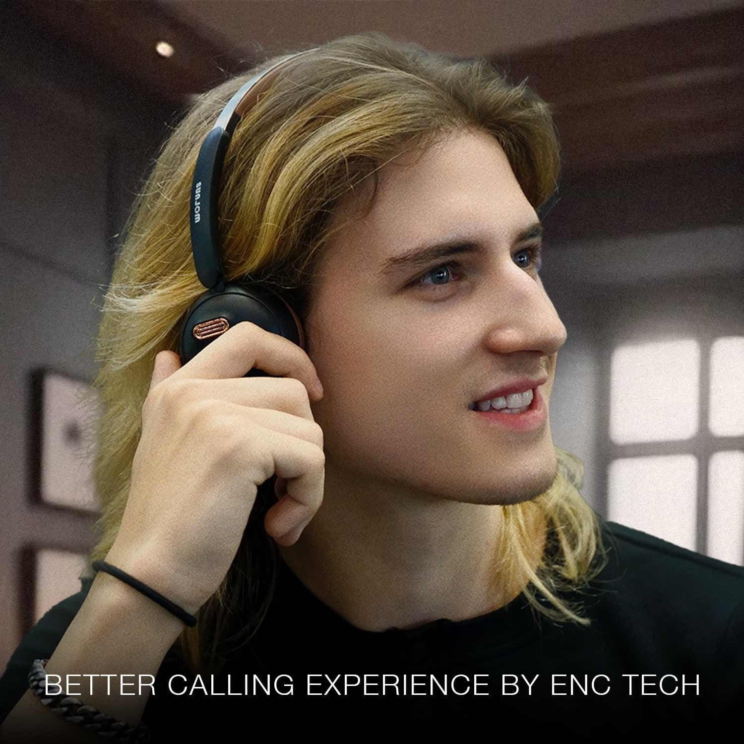 Auriculares Bluetooth Sirius 70H Retro ANC 70h Negro