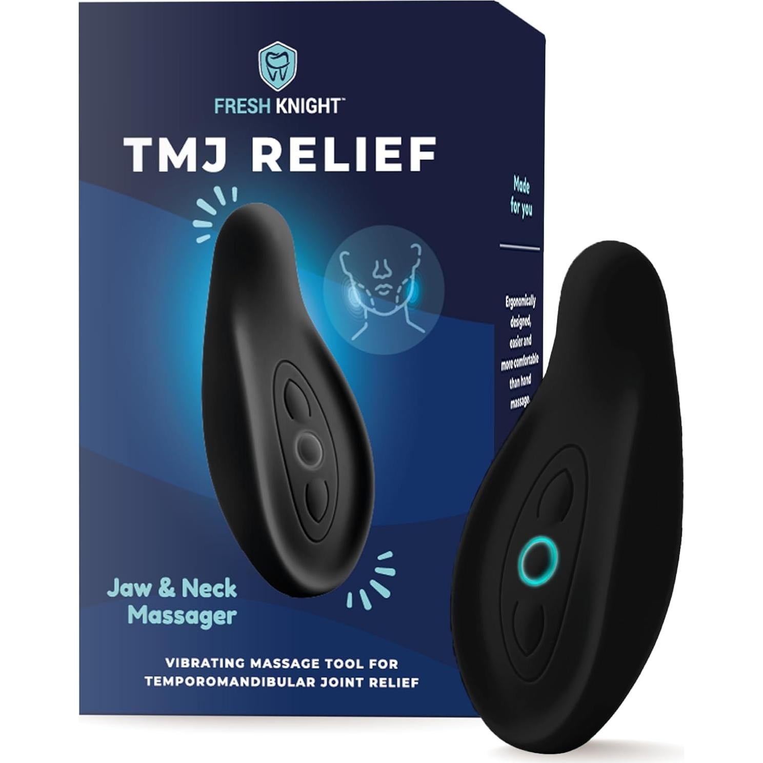Masajeador TMJ Fresh Knight - Alivio Ergonómico y Compacto