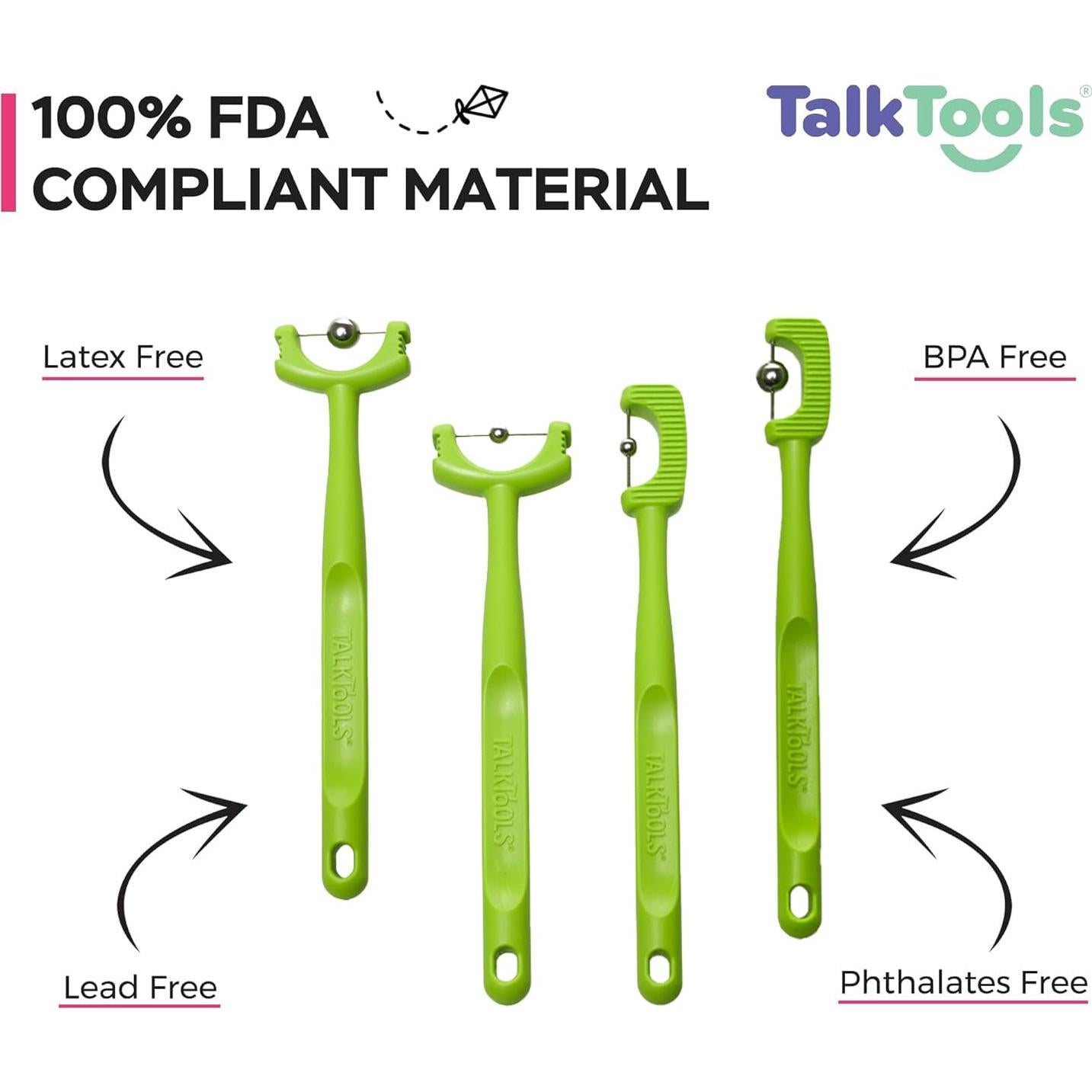 Conjunto de Herramientas Terapéuticas para Habla y Alimentación - 4 Piezas