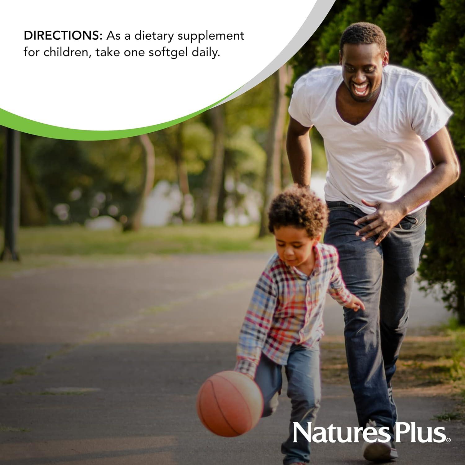 Vita-Gels Niños NaturesPlus 90 Gelatinas Sabor Naranja