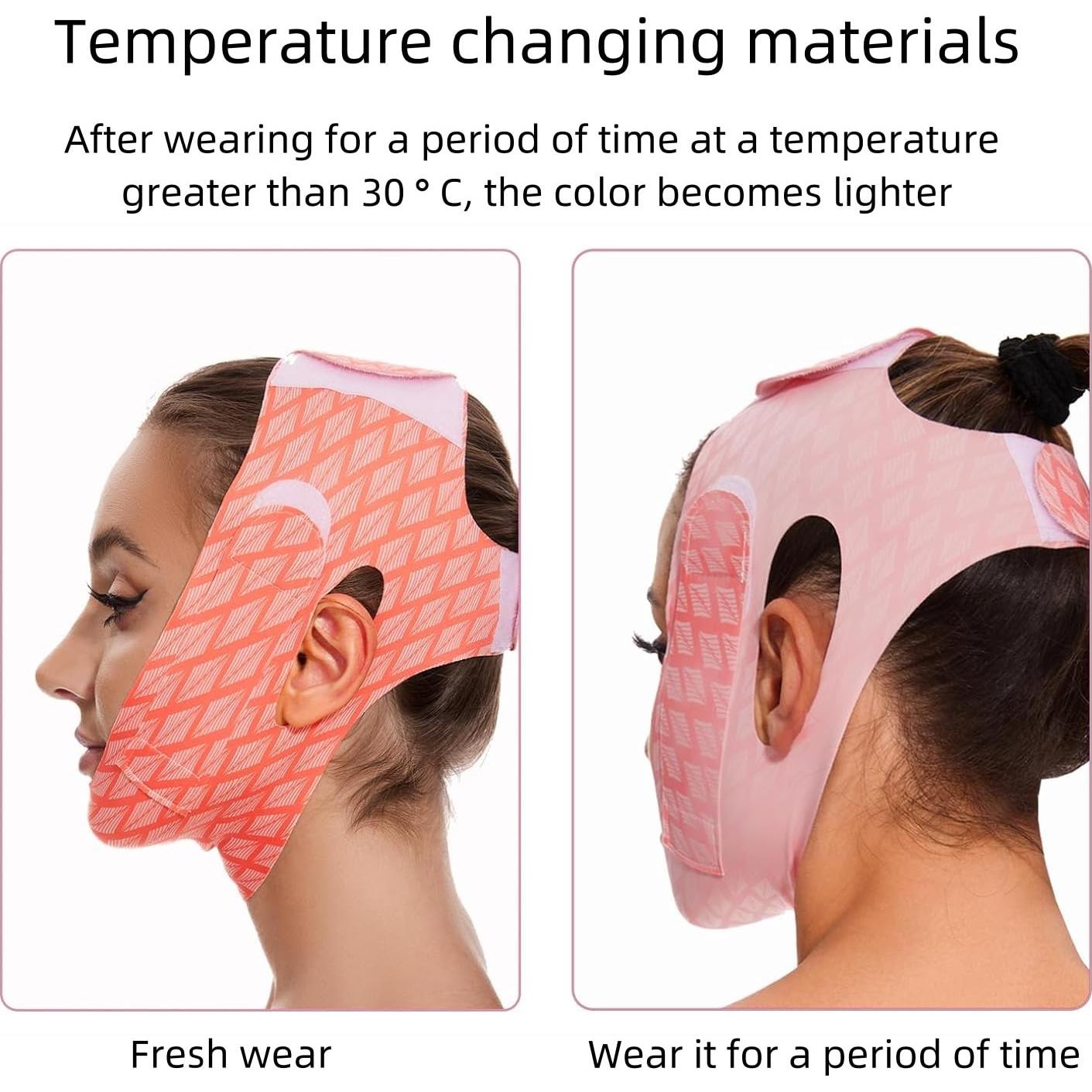 Máscara V Line Belleza Much Hotter - Reductor de Papada